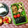 夢叶明子's cooksnap of when they made 女子高生、男子学生、会社員の私弁当❤39.