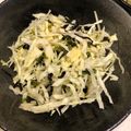 ほうり。's cooksnap of when they made キャベツと塩昆布と韓国海苔サラダ！△ドレ.