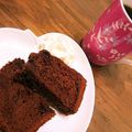 momoco's cooksnap of when they made ＨＢ使用☆ＨＭで超簡単ココアケーキ.