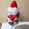 けんけん1016's cooksnap of when they made まるごと果実のいちごパフェ.