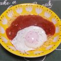 めみたん☆'s cooksnap of when they made 目玉焼きのせミートソーススパゲティ♪.