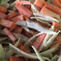 yuzuruede's cooksnap of when they made レンジだけ簡単！ごぼうとにんじんのサラダ.