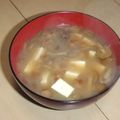 きらり流れ星's cooksnap of when they made ＊なめこと豆腐のみそ汁＊.