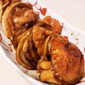 のこチッキン's cooksnap of when they made 高野豆腐入り 太ごぼうの鶏はさみ焼き.