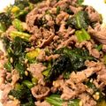clover55's cooksnap of when they made ほうれん草と牛肉のごま和え.