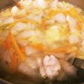 tocomama7's cooksnap of when they made 簡単！白菜と豚肉の鶏ガラスープ鍋.
