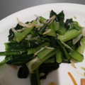 ammy2001's cooksnap of when they made 小松菜と桜エビの和え物.