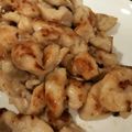 satoちゃん☆'s cooksnap of when they made 塩麹に漬けた鶏ササミに醤油を垂らして焼く.