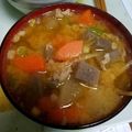 runananana's cooksnap of when they made 最後の隠し味で誰にも負けない豚汁！.