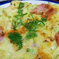 かすがべ's cooksnap of when they made ✩じゃがいもとキャベツのチーズ焼き✩.