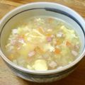 chou*'s cooksnap of when they made 子供が大好き♪　野菜たっぷり卵スープ.
