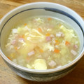 chou*'s cooksnap of when they made 子供が大好き♪　野菜たっぷり卵スープ.