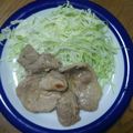 クック39W97L☆'s cooksnap of when they made 簡単わさび醤油の豚肉ステーキ.