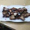 ラリー＆サラ's cooksnap of when they made 鳥の照り焼きリメイク♪竜田揚お弁当にも♪.