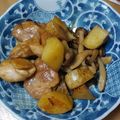 クック1L6OF8☆'s cooksnap of when they made じゃがいもと鶏肉のガーリック醤油炒め♪.
