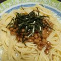 ☆☆ゆめママ☆☆'s cooksnap of when they made 納豆 好きさんに 捧げる パスタ♬.
