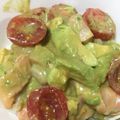 Pまん's cooksnap of when they made お刺身サーモンとアボカドの丼.