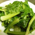 由芽15's cooksnap of when they made 不断草の辛子和え.