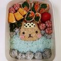めいめい☆☆☆'s cooksnap of when they made カピバラ温泉♪『カピバラさん』弁当♡冬弁.