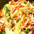 ame-ikuru's cooksnap of when they made 青梗菜ともやしと人参のナムル.