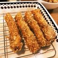 skringokko's cooksnap of when they made 簡単過ぎるっ☆節約☆パン耳で豚カツ☆.