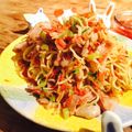 kaokaofood's cooksnap of when they made 大根の皮の焼きそば.