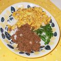 メーーープル's cooksnap of when they made そぼろふりかけ.
