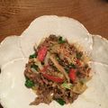 junara's cooksnap of when they made 牛薄切り肉のスタミナ炒め♡.