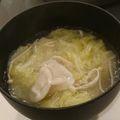りん３５'s cooksnap of when they made お鍋の余った材料で！あったか中華スープ♪.