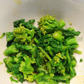 たら☆とら's cooksnap of when they made 菜の花のからし和え.