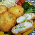 hiromi56's cooksnap of when they made 液体塩こうじでぷりっ♪むきエビで海老かつ.