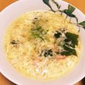 ビビ♡'s cooksnap of when they made ふわとろ卵のシャンタンスープ.