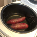 らとりー's cooksnap of when they made 炊飯器でねっとりさつまいも.