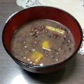 ぴぃすけ鹵's cooksnap of when they made 甘酒と小豆煮でほっこり♡雑穀風お汁粉.