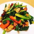 Yuuu＊＊'s cooksnap of when they made 鶏胸肉と小松菜の柔ジューシーマヨソテー.
