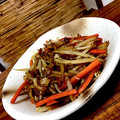 ＊あんずあん＊'s cooksnap of when they made もやしの焼きそば粉ソース炒め.