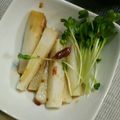 M130018's cooksnap of when they made 長いもの梅青じそ風味蒸し　わさびを添えて.