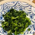 kinako10's cooksnap of when they made かぶの葉でもう一品♪かぶの葉の浅漬け.