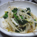 じんとっと's cooksnap of when they made ほうれん草・えのき・もやしのナムル.
