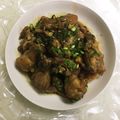 上海まま's cooksnap of when they made 簡単♪手羽元の甘辛煮 葱まみれ～♪.