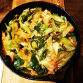 matsuma's cooksnap of when they made 長ネギの焼きキムチーズDEおつまみ♥.