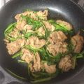 クックHRXIWV☆'s cooksnap of when they made シャキシャキ♪せりと豚肉のシンプル炒め.