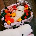 あややゆなな's cooksnap of when they made 簡単❋ キャラ弁 白イルカ♡.
