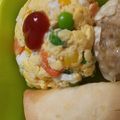 あゆたっくん's cooksnap of when they made レンジでオムレツ？玉子焼き？.