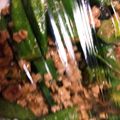 u_mi_n's cooksnap of when they made 簡単☆アスパラと鶏ひき肉のきんぴら☆.