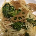 kona8's cooksnap of when they made 春待ちわびるパスタ☆菜の花&蓮根.