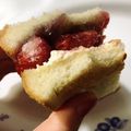 pachirin's cooksnap of when they made 超簡単！はさむだけイチゴ大福風トースト☆.