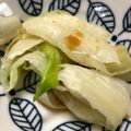 こまっこー's cooksnap of when they made 材料２つで簡単すぎるレタスの副菜！！.