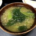 YUKIKI☆'s cooksnap of when they made 簡単！小松菜の味噌汁(とろろこんぶ).