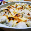 かなニャンコ's cooksnap of when they made 簡単うまっ！鱈ポテマスタードマヨ焼き♪.